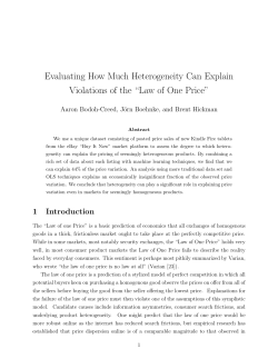 Evaluating How Much Heterogeneity Can Explain Violations of the