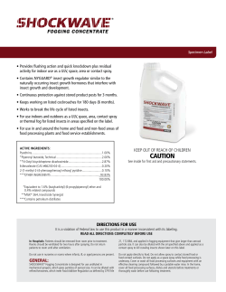 caution - MGK - Insect Control Solutions