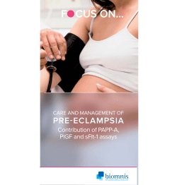 Care and Management of Pre-Eclampsia