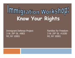 English - Immigrant Defense Project
