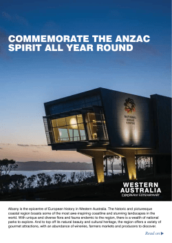 commemorate the anzac spirit all year round