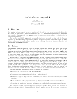 An Introduction to qtpaint