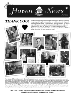 thank you! - Lake County Haven
