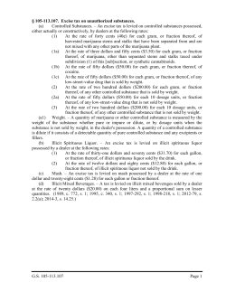 G.S. 105-113.107 Page 1 &sect; 105