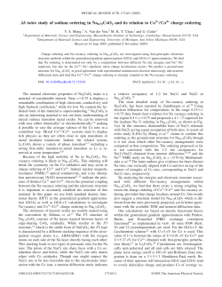 Ab initio study of sodium ordering in Na0.75CoO2 and its relation to