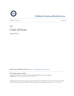 Circle of Doom - BYU ScholarsArchive
