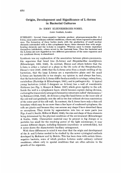 Origin, Development and Significance of L