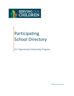 Participating School Directory