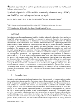 Abstract 1 Introduction - RWTH