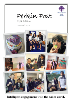 5th Edition - William Perkin CofE High School