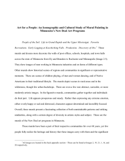 Art for a People: An Iconographic and Cultural Study of