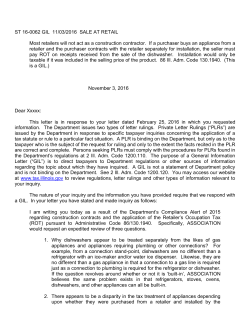 ST 16-0062 GIL 11/03/2016 SALE AT RETAIL