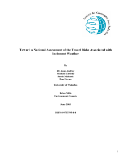 Andrey June05 - Institute for Catastrophic Loss Reduction