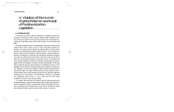 Persecuted: Political Process and Legislation on Abortion in El