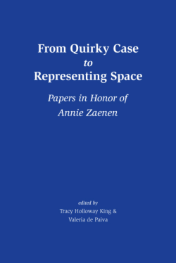 From Quirky Case to Representing Space. Papers