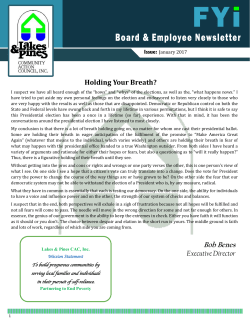 4th Qtr 2016 - Lakes and Pines