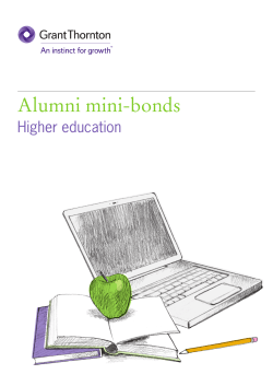 Alumni mini-bonds