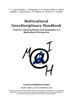 Multicultural Interdisciplinary Handbook