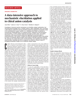 A data-intensive approach to mechanistic elucidation applied to