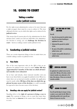 Chapter 10 - Department of Justice