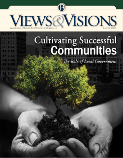 Cultivating Successful Communities