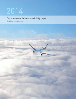 Corporate social responsibility report