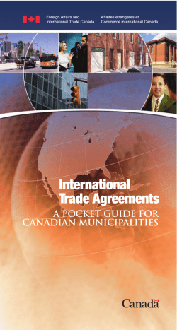 International Trade Agreements