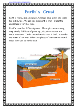 Earth&acute;s Crust - Letstonesspeak