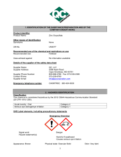 SDS - QC Corporation