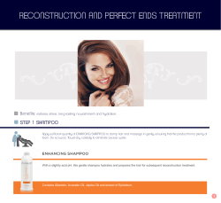 reconstruction and perfect ends treatment