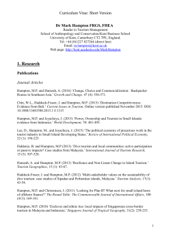 CV - University of Kent