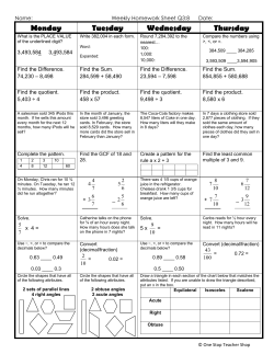 File - Mrs. Cleary`s Class