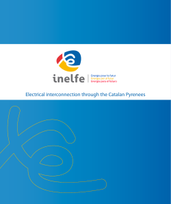 Electrical interconnection through the Catalan Pyrenees