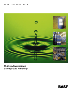 N-Methylpyrrolidone Storage and Handling