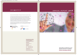 Annual Report 2016, Investment Guarantees of the Federal