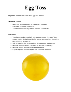 Egg Toss - Arizona Farm Bureau