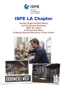 ISPE LA Vendor Night 2016 Flyer.pages