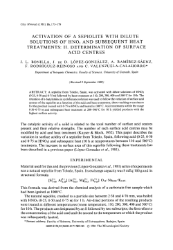 ii. determination of surface acid centre