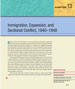 Immigration, Expansion, and Sectional Conflict, 1840&ndash;1848