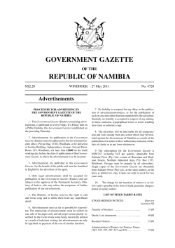 4720 - Parliament of Namibia