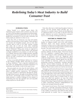 Article - American Meat Science Association