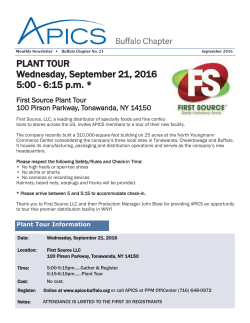 16 September APICS Newsletter - APICS