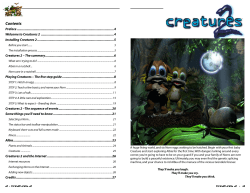 English Creatures 2 Manual