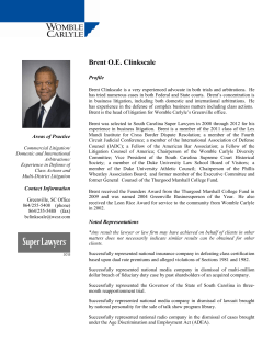 Brent OE Clinkscale
