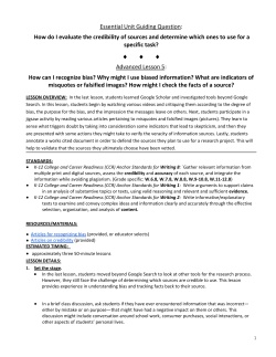 How do I evaluate the credibility of sources and determine