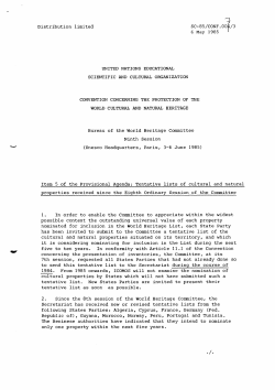 English - UNESCO World Heritage Centre
