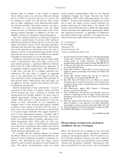 Hiccup during weaning from mechanical ventilation: the use of