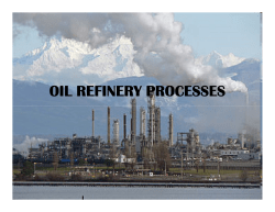 OIL REFINERY PROCESSES