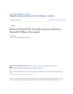 Review of World War II and the American Indian by Kenneth William