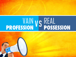 Professing to know God and not keeping His commandments makes